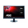 MONITOR AOC 24" gaming, TN, Full HD (1920 x 1080), Wide, 350 cd/mp, 1 ms, VGA, DVI, HDMI, DisplayPort, "G2460FQ" (timbru verde 7