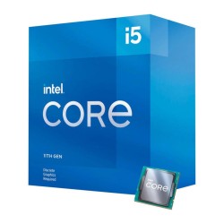 CPU INTEL i5-11400F, skt LGA 1200, Core i5, frecventa 2.6 GHz, turbo 4.4 GHz, 6 nuclee, putere 65 W, "BX8070811400F"