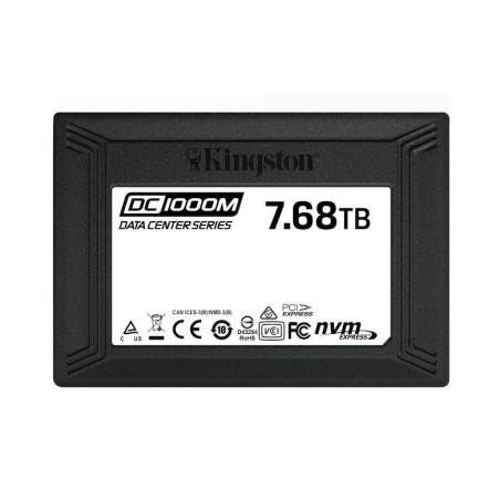 SSD KINGSTON Enterprise Class U.2, 7.68TB, 2.5 inch, PCIe Gen3.0 x4, 3D TLC Nand, R/W: 3100/2800 MB/s, "SEDC1000M/7680G"