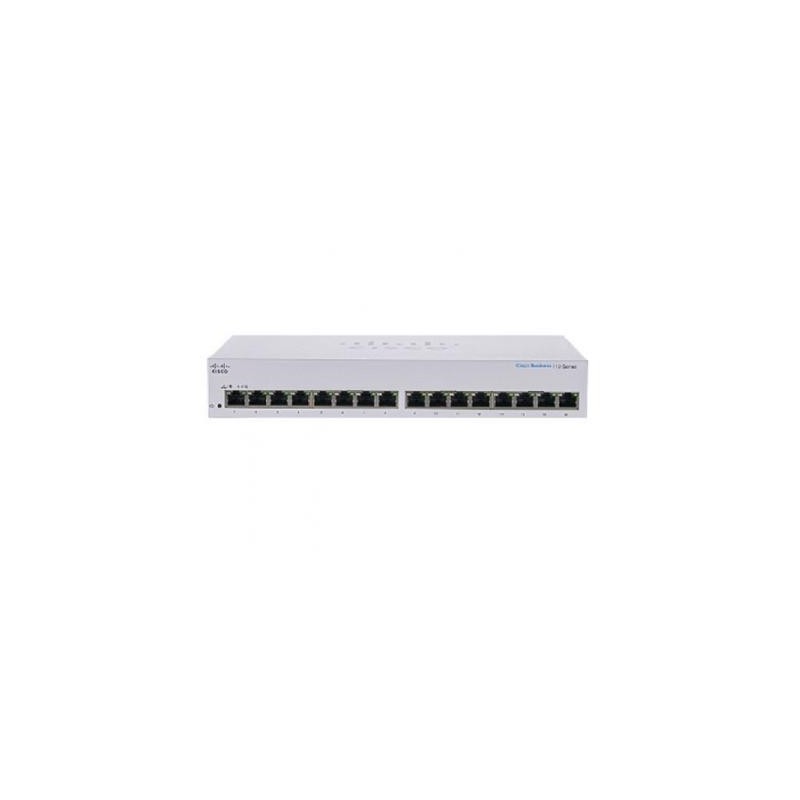 SWITCH CISCO, Gigabit x 16, rackabil, "CBS110-16T-EU" (timbru verde 2 lei)