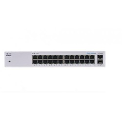 SWITCH CISCO, Gigabit x 24, SFP x 2, rackabil, "CBS110-24T-EU" (timbru verde 2 lei)