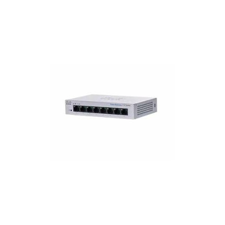 SWITCH CISCO, Gigabit x 8, desktopl, "CBS110-8T-D-EU" (timbru verde 2 lei)