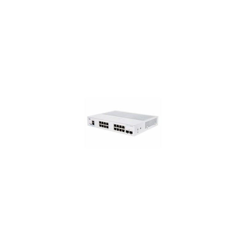 SWITCH CISCO, Gigabit x 16, SFP x 2, managed, rackabil, "CBS250-16T-2G-EU" (timbru verde 2 lei)