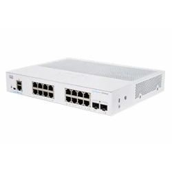 SWITCH CISCO, Gigabit x 16, SFP x 2, managed, rackabil, "CBS250-16T-2G-EU" (timbru verde 2 lei)