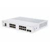 SWITCH CISCO, Gigabit x 16, SFP x 2, managed, rackabil, "CBS250-16T-2G-EU" (timbru verde 2 lei)