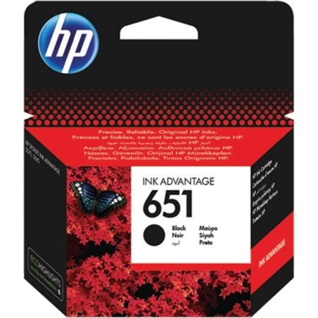 Cartus Cerneala Original HP Black, nr.651, pentru DJ 5575|5645|Mobile OJ 202|252, , (timbru verde 0.15 lei), "C2P10AE"