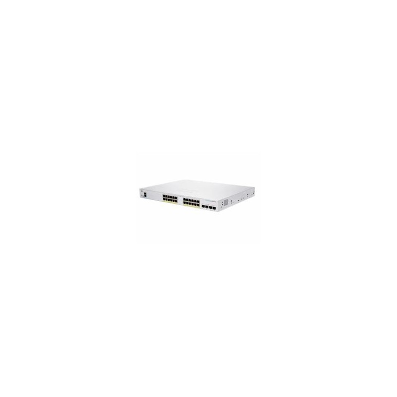 SWITCH CISCO, Gigabit x 24, SFP x 4,  managed, rackabil, "CBS250-24P-4G-EU" (timbru verde 2 lei)