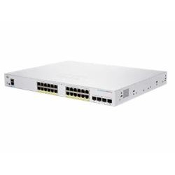 SWITCH CISCO, Gigabit x 24, SFP x 4,  managed, rackabil, "CBS250-24P-4G-EU" (timbru verde 2 lei)