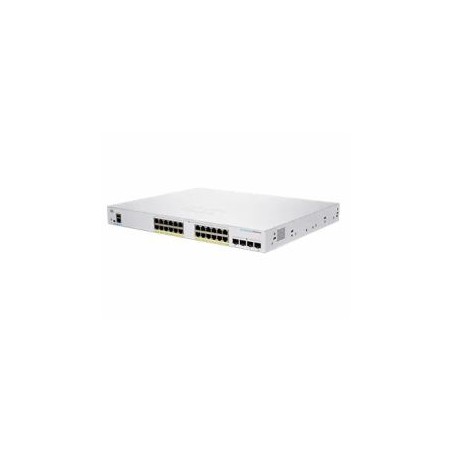SWITCH CISCO, Gigabit x 24, SFP x 4,  managed, rackabil, "CBS250-24P-4G-EU" (timbru verde 2 lei)