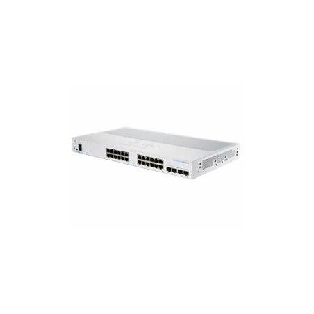 SWITCH CISCO, Gigabit x 24, SFP x 4, managed, rackabil, "CBS250-24T-4G-EU" (timbru verde 2 lei)