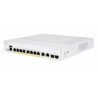 SWITCH CISCO, Gigabit x 8, SFP x 2, managed, rackabil, "CBS250-8P-E-2G-EU" (timbru verde 2 lei)
