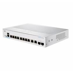 SWITCH CISCO, Gigabit x 8, SFP x 2, managed, rackabil, "CBS250-8T-E-2G-EU" (timbru verde 2 lei)
