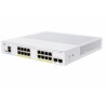 SWITCH CISCO, Gigabit x 16, SFP x 2, managed, rackabil, "CBS350-16P-2G-EU" (timbru verde 2 lei)