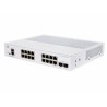 SWITCH CISCO, Gigabit x 16, SFP x 2, managed, rackabil, "CBS350-16T-2G-EU" (timbru verde 2 lei)