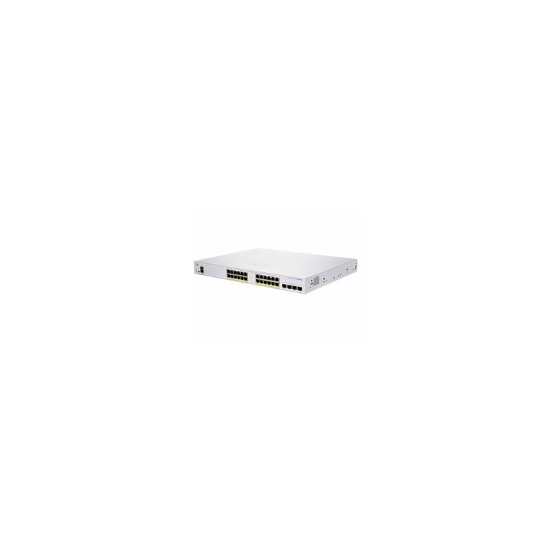 SWITCH CISCO, Gigabit x 24, SFP x 4, managed, rackabil, "CBS350-24FP-4X-EU" (timbru verde 2 lei)