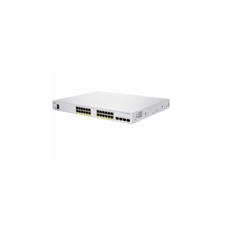 SWITCH CISCO, Gigabit x 24, SFP x 4, managed, rackabil, "CBS350-24FP-4X-EU" (timbru verde 2 lei)