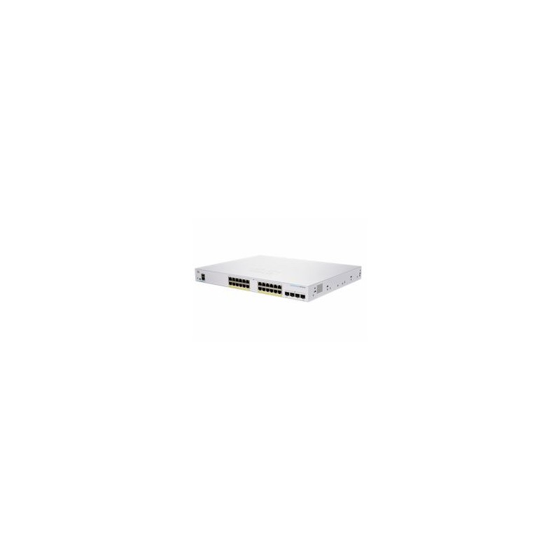 SWITCH CISCO, Gigabit x 24, SFP x 4, managed, rackabil, "CBS350-24P-4G-EU" (timbru verde 2 lei)