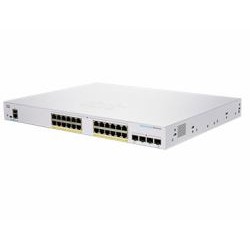 SWITCH CISCO, Gigabit x 24, SFP x 4, managed, rackabil, "CBS350-24P-4X-EU" (timbru verde 2 lei)