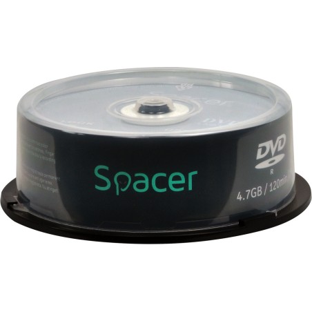 DVD-R SPACER  4.7GB, 120min, viteza 16x,  25 buc, spindle, "DVDR25" 166556/45501234 / 19403 001 001/166556