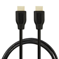 CABLU video Logilink, HDMI (T) la HDMI (T), rezolutie maxima 4K UHD (3840 x 2160) la 30 Hz, conectori auriti, 2m, negru "CH0037"