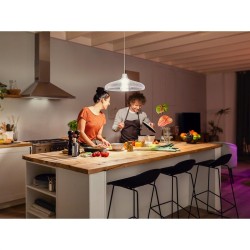 BEC smart LED Philips, soclu E27, putere 15.5W, forma clasic, lumina alb calda, alimentare 220 - 240 V, "000008718699747992" (ti