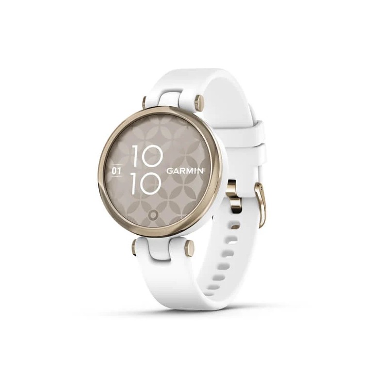 Garmin Lily CreamGold/White Silicone "010-02384-10" (timbru verde 0.18 lei)