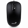 MOUSE Genius, "DX-120", PC sau NB, cu fir, USB, optic, 1000 dpi, butoane/scroll 3/1, , negru, "31010105100" (timbru verde 0.18 l