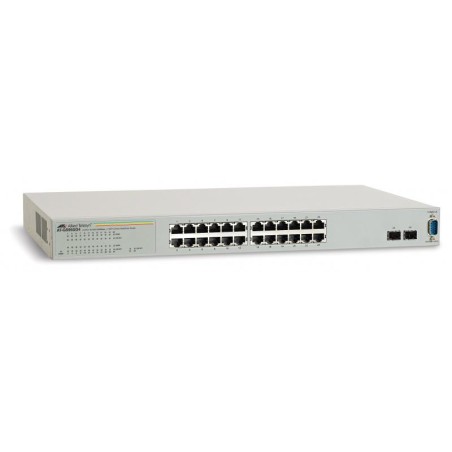 SWITCH ALLIED TELESIS, GS950/24 Web Smart, porturi Gigabit x 24, SFP x 4, managed, rackabil, carcasa metalica, "AT-GS950/24-50" 