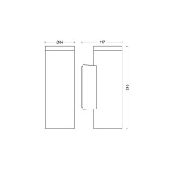 LAMPA DE PERETE PHILIPS HUE EXT. APPEAR "000008718696174371" (timbru verde 0.8 lei)