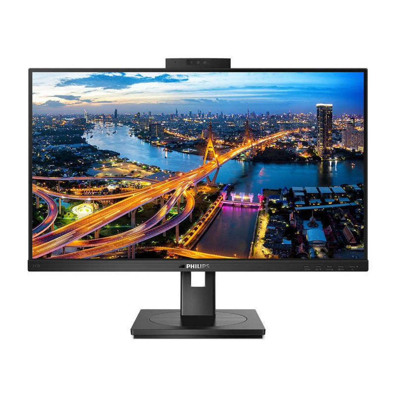 MONITOR  Philips 23.8 inch, home | office, IPS, Full HD (1920 x 1080), Wide, 250 cd/mp, 4 ms, HDMI | DisplayPort, "243B1JH/00" (