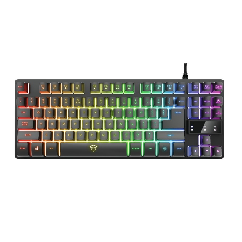 Trust GXT 833 Thado TKL Gaming Keyboard "TR-23698" (timbru verde 0.8 lei)