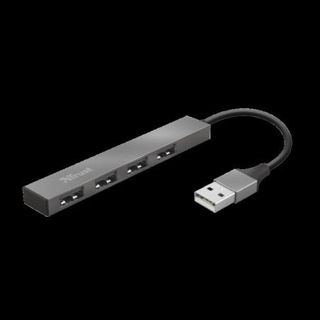 Trust Halyx Aluminium 4 Mini USB Hub "TR-23786" (timbru verde 0.8 lei)