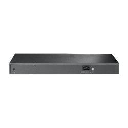 SWITCH TP-LINK  16 porturi Gigabit  POE+ 250W total power, 2× combo gigabit SFP, 2× gigabit non-PoE RJ45, carcasa metal "TL-SG12