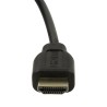 CABLU video Logilink, HDMI (T) la HDMI (T), rezolutie maxima 4K UHD (3840 x 2160) la 30 Hz, conectori auriti, 2m, negru "CH0037"