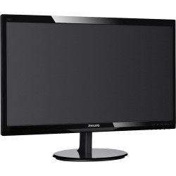 MONITOR PHILIPS 24", home, office, TN, Full HD (1920 x 1080), Wide, 250 cd/mp, 1 ms, VGA, HDMI, "246V5LHAB/00" (timbru verde 7 l