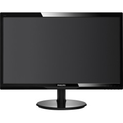 MONITOR PHILIPS 24", home, office, TN, Full HD (1920 x 1080), Wide, 250 cd/mp, 1 ms, VGA, HDMI, "246V5LHAB/00" (timbru verde 7 l