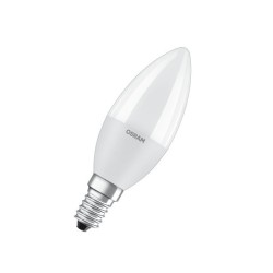 BEC LED Osram, soclu E14, putere 7W, forma lumanare, lumina alb naturala, alimentare 220 - 240 V, "000004058075311886" (timbru v