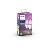SET 2 becuri smart LED Philips, soclu E14, putere 5.3W, forma lumanare, lumina multicolora, alimentare 220 - 240 V, "00000871869