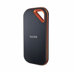 SSD. extern SANDISK EXTREME PORTABLE, 4TB, USB 3.2 Type-C, R/W: 2000/2000 MB/s, negru, "SDSSDE81-4T00-G25" (timbru verde 0.18 le