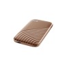 SSD. extern WD MY PASSPORT, 2TB, USB 3.2 Type-C, R/W: 1050/1000 MB/s, auriu, "WDBAGF0020BGD-WESN" (timbru verde 0.18 lei)
