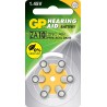 Baterie GP Batteries, aparat auditiv (ZA10) 1.45V zinc-aer, blister 6 buc. "GPZA10F-9D6" "GPPBZZ10F000" (timbru verde 0.06 lei)
