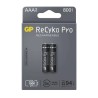 Acumulatori GP Batteries, ReCyko Pro 850mAh AAA (R03) 1.2V NiMH, paper box 2 buc. "GP85AAAHCB-2EB2" "GPRHCH83B204" (timbru verde