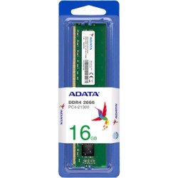 Memorie DDR Adata DDR4 16 GB, frecventa 2666 MHz, 1 modul, "AD4U266616G19-SGN"