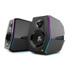BOXE EDIFIER Gaming 2.0,RMS:88W (2x12W, 2x32W),bass 4",ctr vol, BT/USB/AUX/Optical/Coaxial,sound mode:Music/Game/Movie,11xLED RG