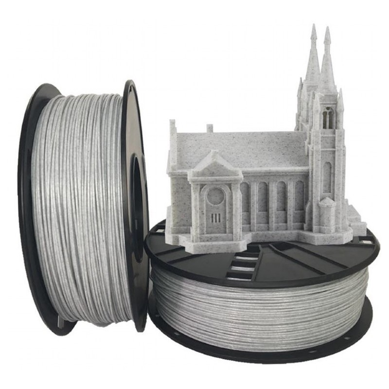 FILAMENT GEMBIRD pt. imprimanta 3d, PLA, 1.75mm diamentru, 1Kg / bobina, aprox. 330m, topire 190-220 grC, marbler, "3DP-PLA1.75-