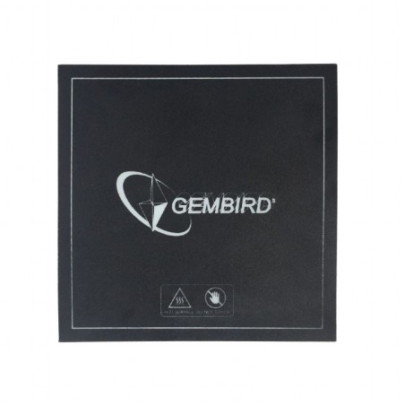 SUPRAFATA DE IMPRIMARE GEMBIRD pt. imprimanta 3d, dimensiune 155x155mm, termorezistenta, buna aderenta, usor de curatat, "3DP-AP