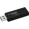 MEMORIE USB 3.0 KINGSTON 32 GB, cu capac, carcasa plastic, negru, "DT100G3/32GB" (timbru verde 0.03 lei)