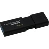 MEMORIE USB 3.0 KINGSTON 64 GB, cu capac, carcasa plastic, negru, "DT100G3/64GB" (timbru verde 0.03 lei)