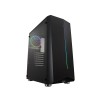 CARCASA FORTRON Middle Tower, ATX, "CMT151", fara sursa, plexiglas transparent, fan x 1, USB 2.0 x 2, USB 3.0 x 1, Jack 3.5 mm x