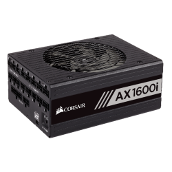 SURSA CORSAIR, 1600 W, "AX1600i" modulara, ATX 12V, 140 mmx1, 80 Plus Ti, MB 20+4 pinx1, CPU 4+4 pinx2, PCI-E 6+2 pinx8, SATAx5,